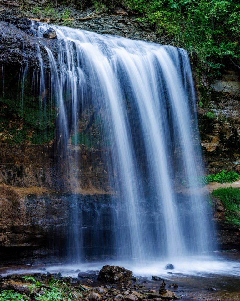 Wilke Glen and Cascade Falls in Osceola, Wisconsin