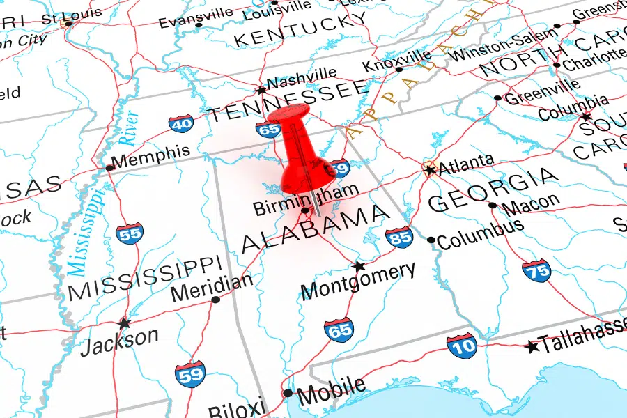 Alabama AL Birmingham, Montgomery, mobile AL