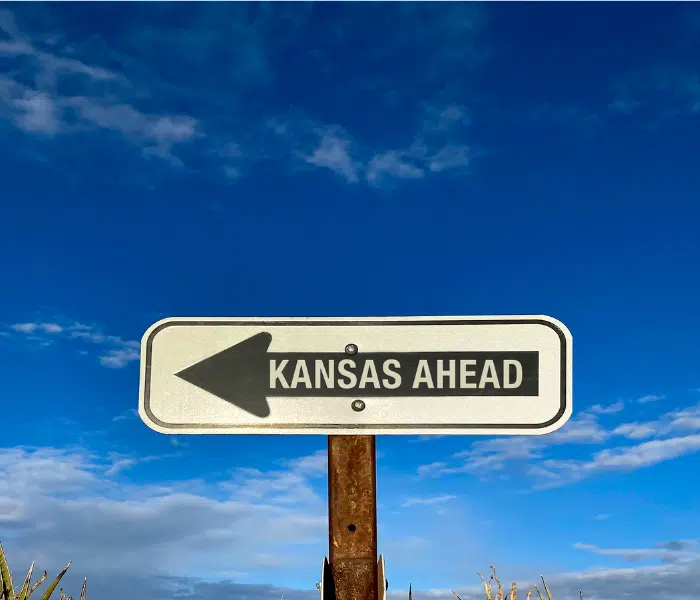 Kansas KS Sign