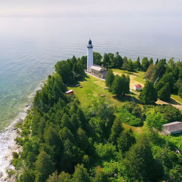 Cana Island Lighthouse Lake Michigan Door County WI